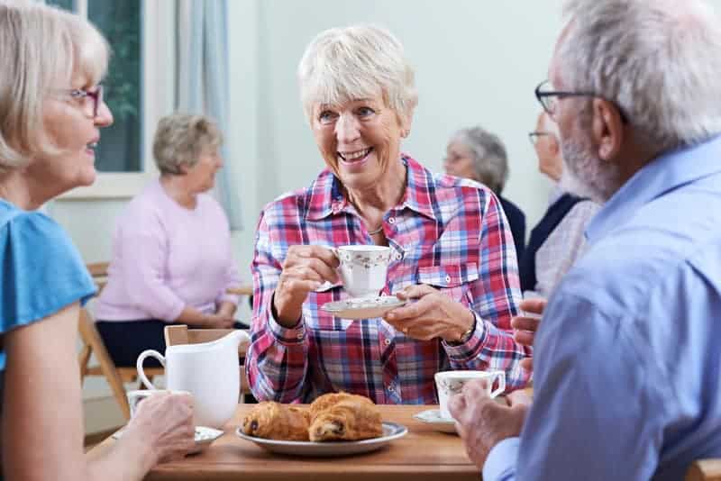 senior health and wellbeing depends on social interaction